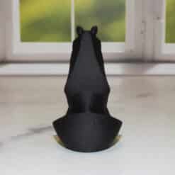 Minimalist Horse Sculpture - Back