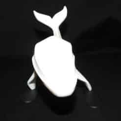 Minimalist Whale Sculpture - Front