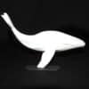 Minimalist Whale Sculpture - Right