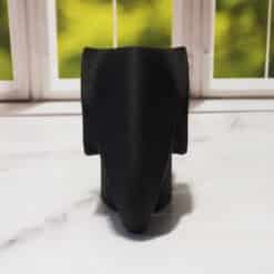 Modern Standing Elephant Sculpture - Front