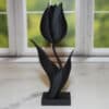 Modern Tulip Sculpture - Front