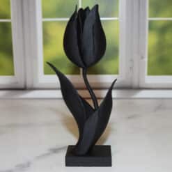 Modern Tulip Sculpture - Front