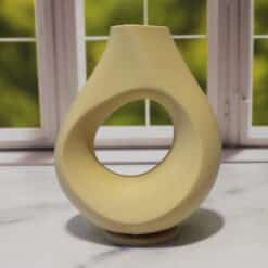 Open Form Vase - Back