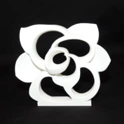 Petal Harmony - A Minimalist Floral Sculpture - Front