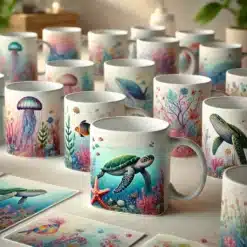Sea Life Sublimation Mugs