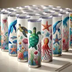 Sea Life Sublimation Tumblers