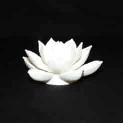 Serene Bloom Lotus Flower Sculpture