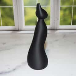 Shadow Curl Minimalist Cat Sculpture - Right