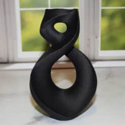 Silent Guardian Abstract Statue - Back