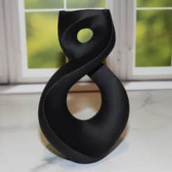 Silent Guardian Abstract Statue - Front