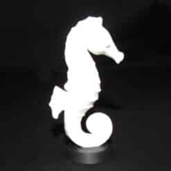 Spiral Tides Seahorse Sculpture - Right