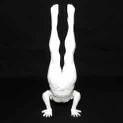 Yoga Elevated Planche Pose Sculpture - Front