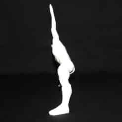 Yoga Floating Side Plank Pose Sculpture - Left