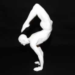 Yoga Scorpion Pose in Handstand Sculpture - Left