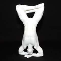 Yoga Tripod Headstand Sculpture - Front