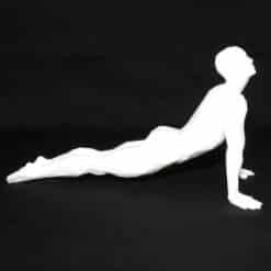 Yoga Upward-Facing Dog Pose Sculpture - Right