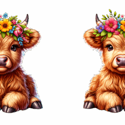 Baby Highland Cow Spring 15oz Mug