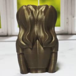 Blurred Dreams Girl Sculpture - Back