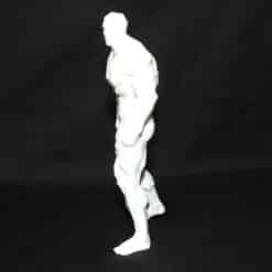 Bodybuilding Relaxed Front Pose Sculpture - Left