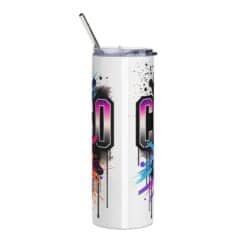 Cane Corso Wearing Sunglasses 20oz Tumbler - Back