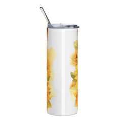 Chihuahua Amongst the Sunflowers 20oz Tumbler - Back