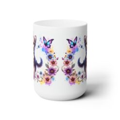 Chihuahua in Flowers 15oz Mug - Front