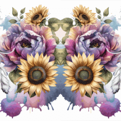 Chinese Crested in Flowers 15oz Mug - Render