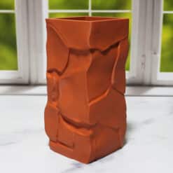 Clay Textured Vase - Corner