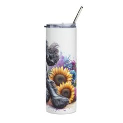 Cocker Spaniel in Flowers 20oz Tumbler - Right