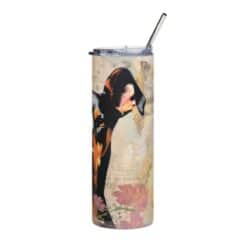 Doberman Pinscher 20oz Tumbler - Right