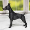 Doberman Standing Sculpture - Left