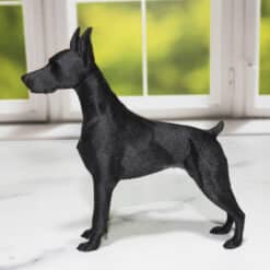 Doberman Standing Sculpture - Left