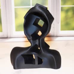 Fragments of Thought - Abstract Female Bust - Back