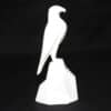 Geometric Falcon on Rock - Right