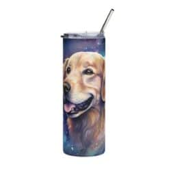 Golden Retriever 20oz Tumbler - Front