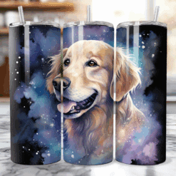 Golden Retriever 20oz Tumbler - Lifestyle