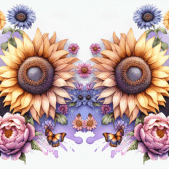 Havanese in Flowers 15oz Mug - Render