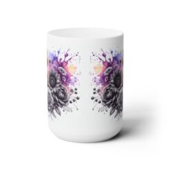 Irish Setter in Flowers 15oz Mug - Front
