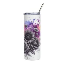Irish Setter in Flowers 20oz Tumbler - Right