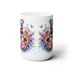 Lakeland Terrier in Flowers 15oz Mug - Front