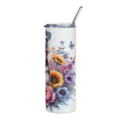 Lakeland Terrier in Flowers 20oz Tumbler - Right