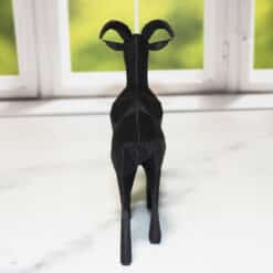 Low Poly Goat Sculpture - Back