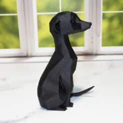 Low Poly Meerkat Sculpture - Right