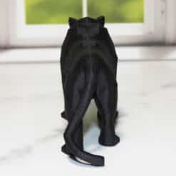 Low Poly Tiger Sculpture - Back