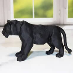 Low Poly Tiger Sculpture - Left