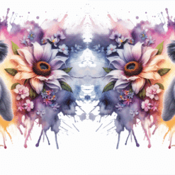 Maltese in Flowers 15oz Mug - Render