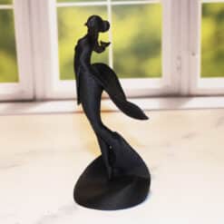 Minimalist Dancing Ballerina Sculpture - Left