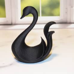 Minimalistic Swan Sculpture - Left
