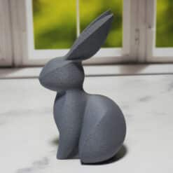 Modern Elegant Bunny Sculpture - Left