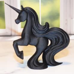 Modern Unicorn Sculpture - Left